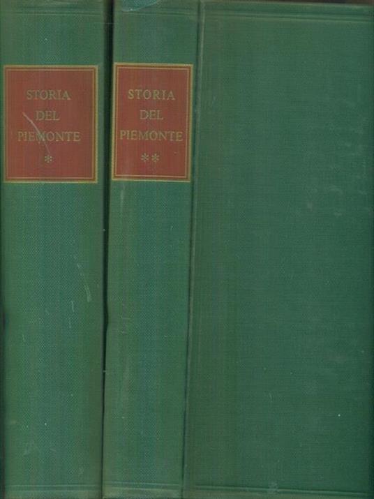   Storia del Piemonte 2 vv - copertina