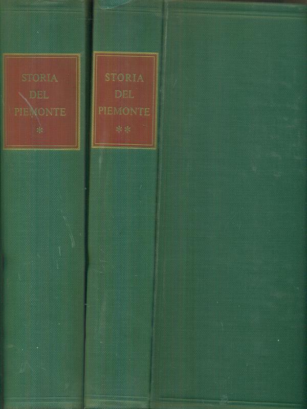   Storia del Piemonte 2 vv