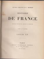   Histoire de France tome XV