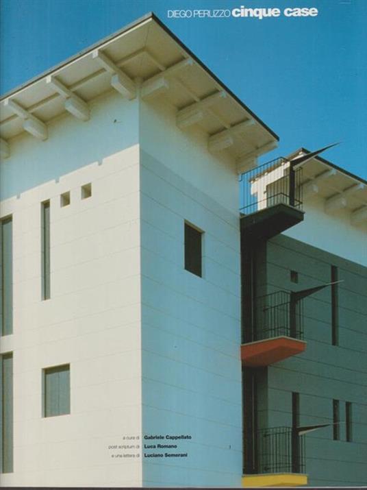 Cinque case - Gabriele Cappellato - copertina
