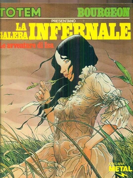 La galera infernale - François Bourgeon - copertina