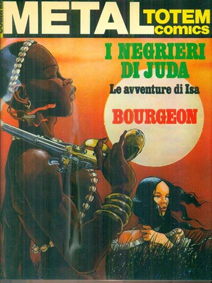 I negrieri di Juda - François Bourgeon - copertina