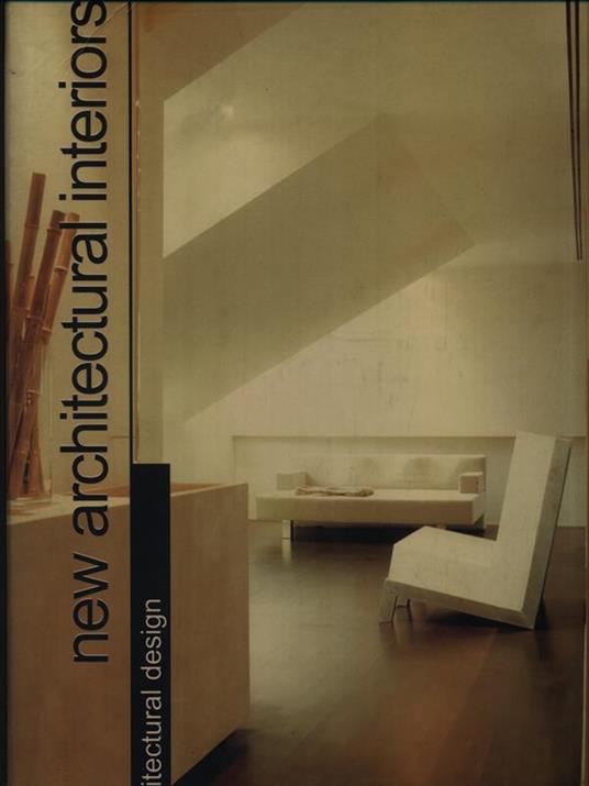 Architectural design. New Architectural Interiors - copertina