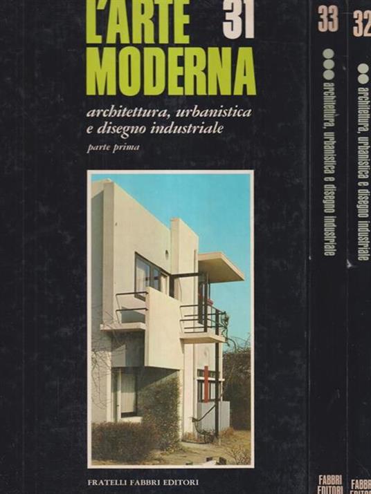 L' arte moderna 31-32-33 - Vittorio Gregotti - copertina