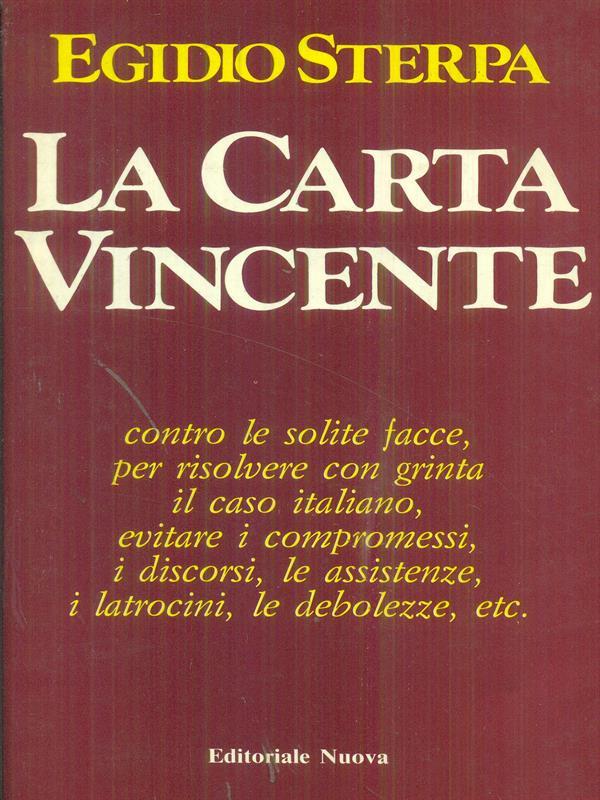 La  carta vincente