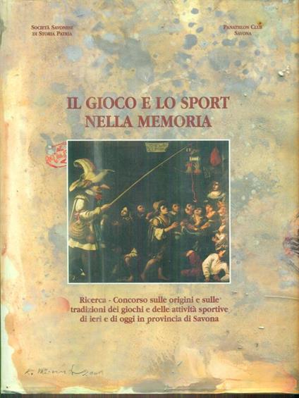 Il gioco e lo sport nella memoria - copertina