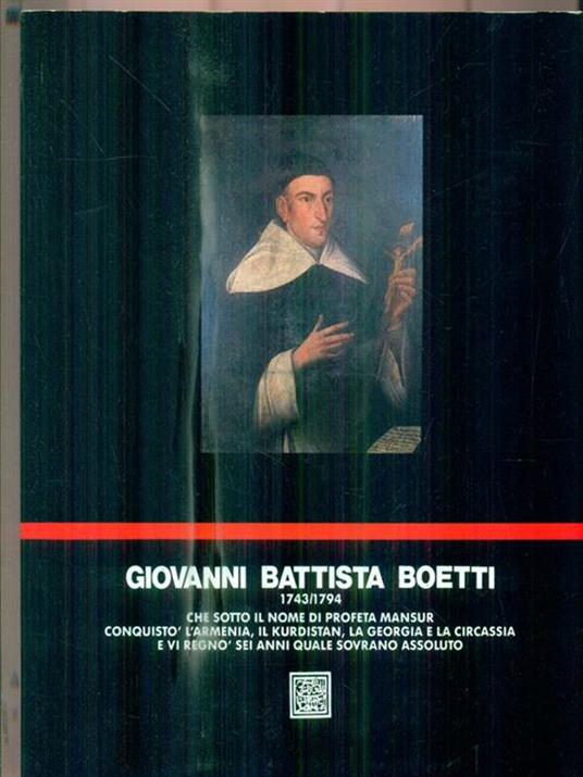   Giovanni Battista Boetti - copertina