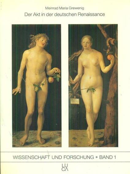 Der Akt in der deutschen Renaissance - copertina