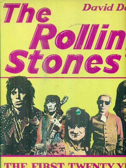 The Rolling Stones - David Dalton - copertina