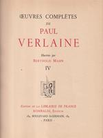   Oeuvres Completes de Paul Verlaine Vol. 4