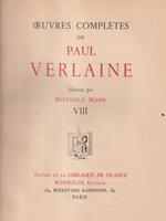   Oeuvres Completes de Paul Verlaine Vol. VIII