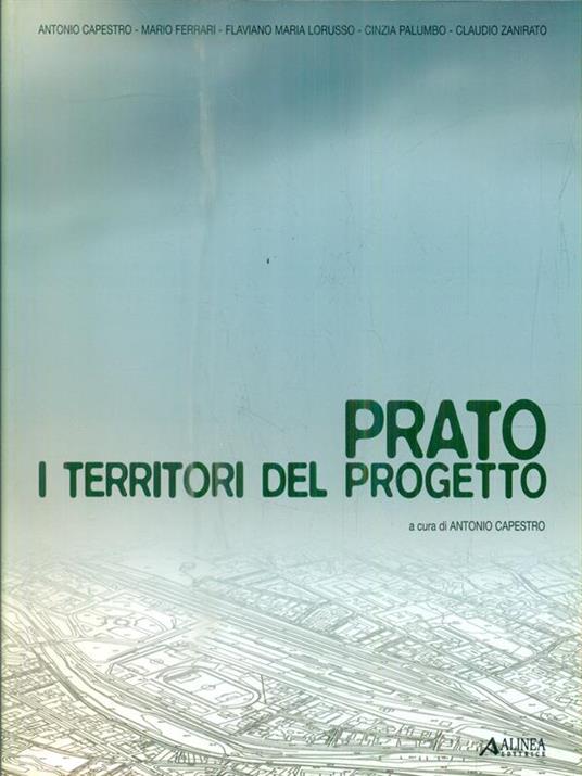 Prato. I territori del progetto - Antonio Capestro - copertina