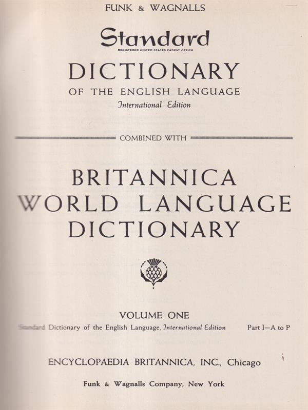   Britannica world language dictionary 45 voll.