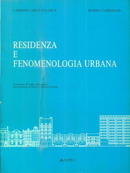  Residenza e fenomenologia urbana - Carmine Falasca - copertina