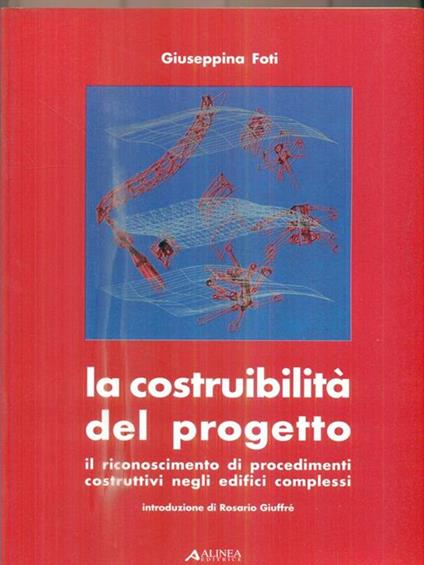 La costruibilità  del progetto - Giuseppina Foti - copertina