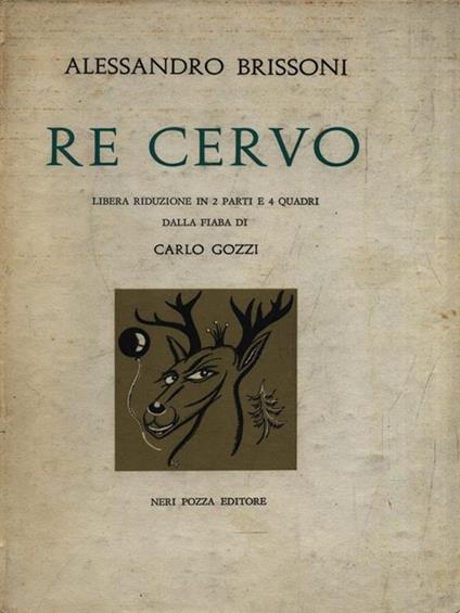 Re Cervo - Alessandro Brissoni - copertina