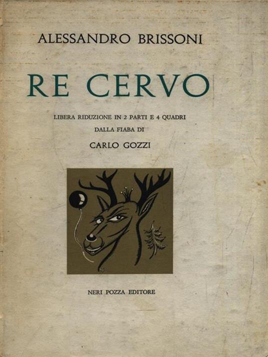Re Cervo - Alessandro Brissoni - copertina