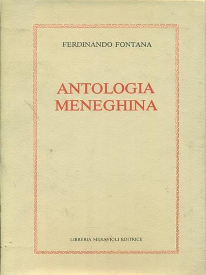   Antologia meneghina 2 vv - Ferdinando Fontana - copertina