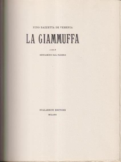 La Giammuffa - Guido Somaré - copertina