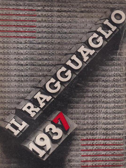 Il ragguaglio 1937 - copertina