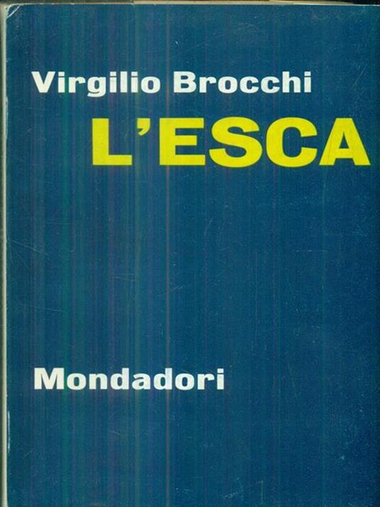 L' esca - Virgilio Brocchi - copertina