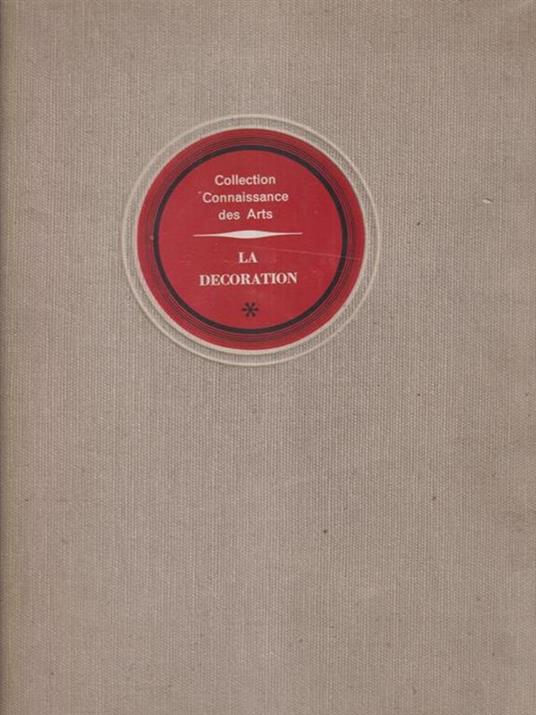 La decoration tome I - copertina