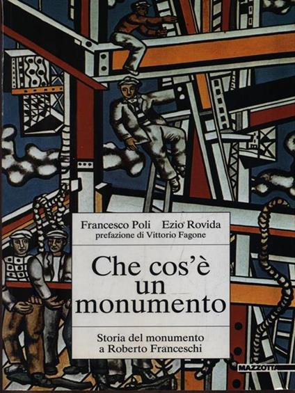 Che cos'è un monumento - Francesco Poli - copertina