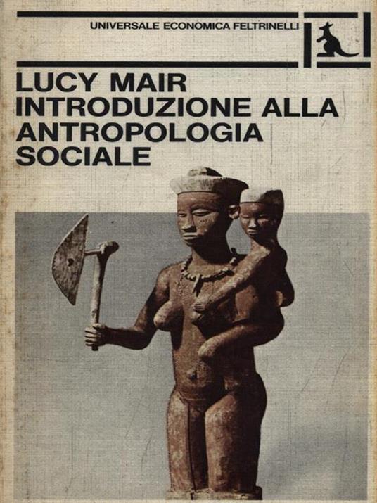   Introduzione alla antropologia sociale - Lucy Mair - copertina