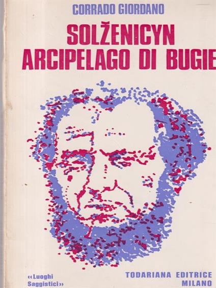 Solvenicyn arcipelago di bugie - copertina