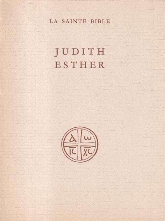 Judith Esther - copertina
