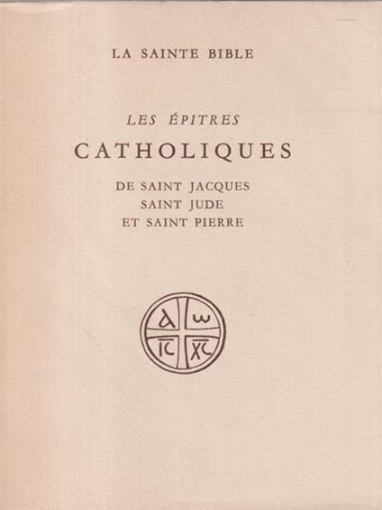 Les epitres Catholiques - René Leconte - copertina