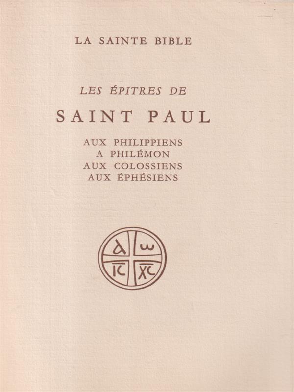 Les epitres de Sain Paul