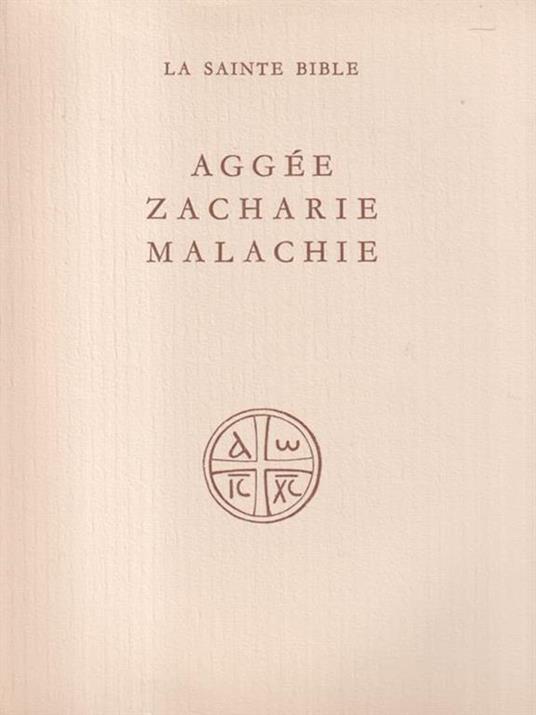 Aggee Zacharie Malachie - Albert Geli - copertina