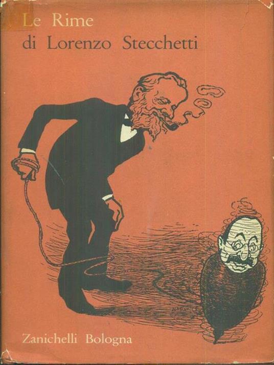 Le  rime - Lorenzo Stecchetti - copertina