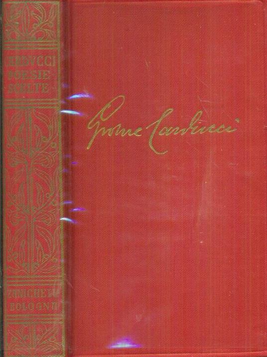   Poesie scelte - Giosuè Carducci - copertina