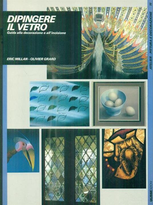   Dipingere il vetro - Eric Millan - copertina
