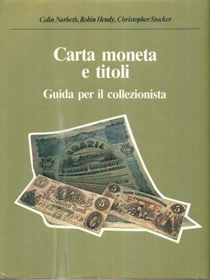 Carta moneta e titoli - copertina
