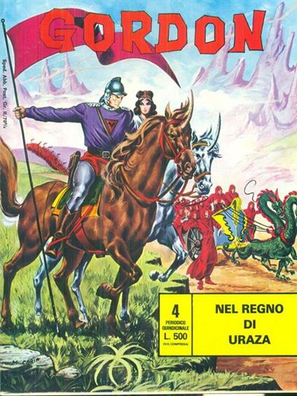   Gordon n. 4/agosto 1977 - copertina