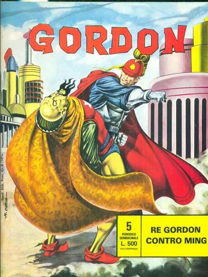   Gordon n. 5/settembre 1977 - copertina