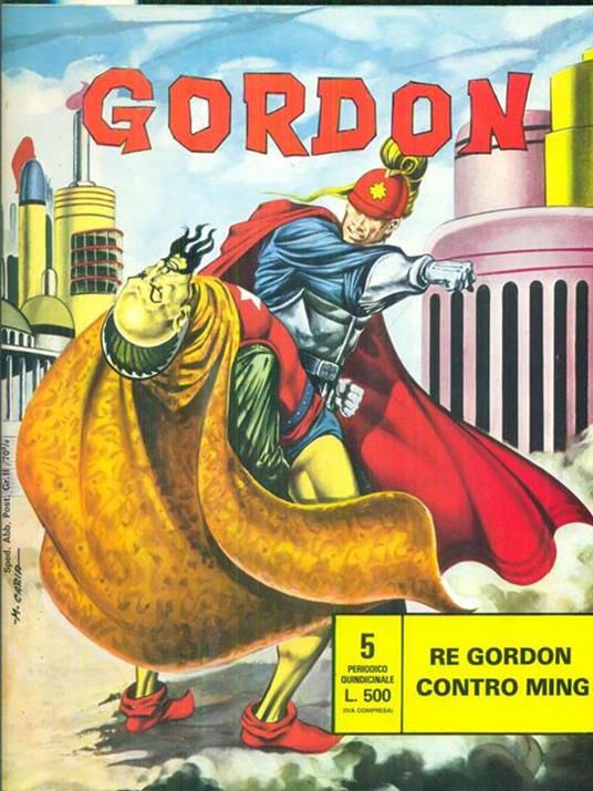   Gordon n. 5/settembre 1977 - copertina