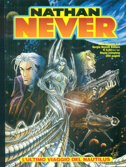 Nathan Never albo gigante n. 8 - copertina