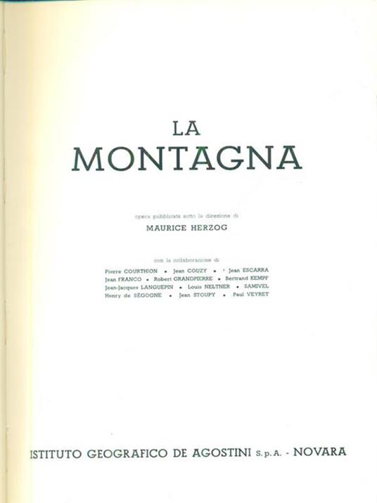 La montagna - copertina