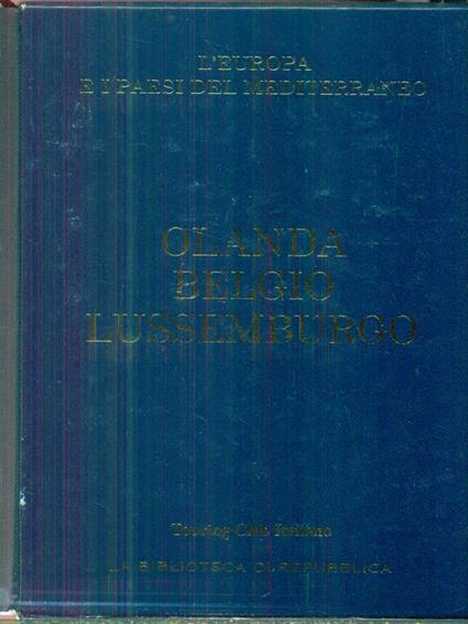 Olanda Belgio Lussemburgo - copertina