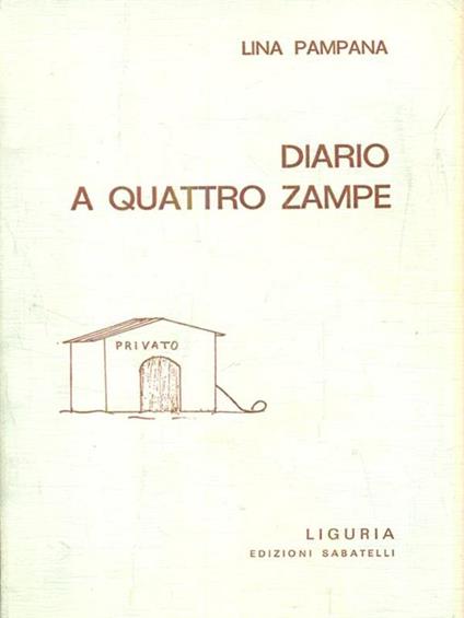   Diario a quattro zampe - Lina Pampana - copertina