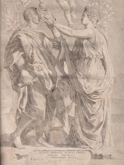Quinti Horatii Flacci Opera - copertina