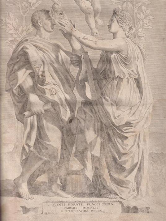 Quinti Horatii Flacci Opera - copertina