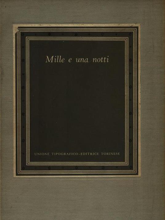   Mille e una notti - copertina