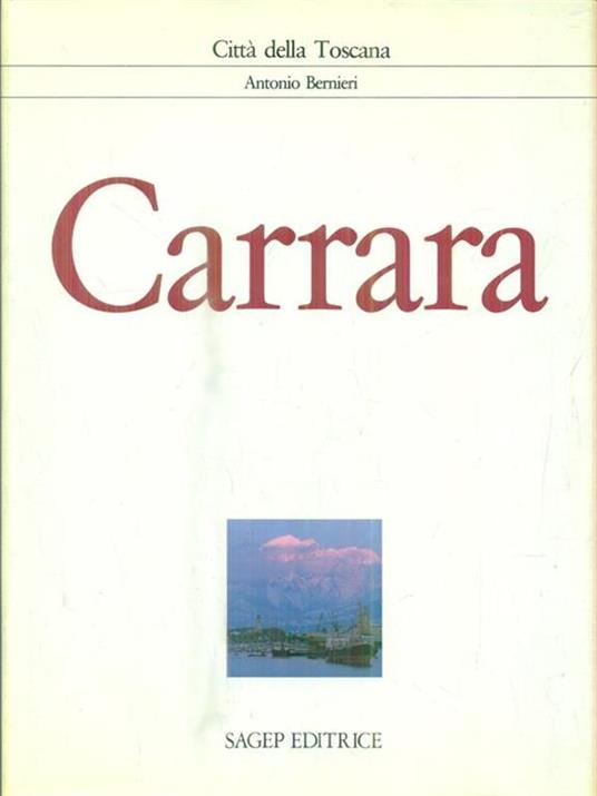   Carrara - Antonio Bernieri - copertina