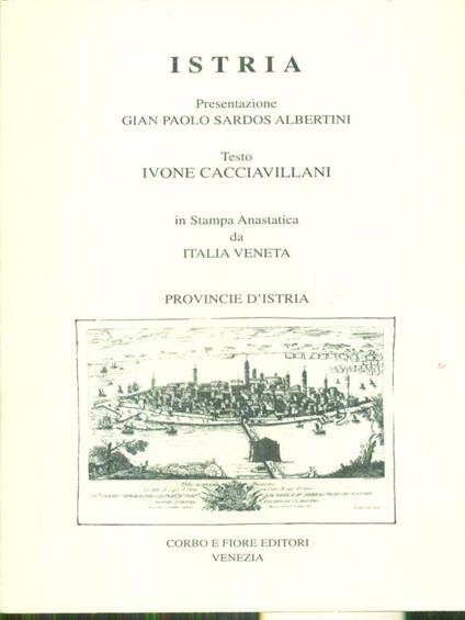 Istria - Ivone Cacciavillani - copertina