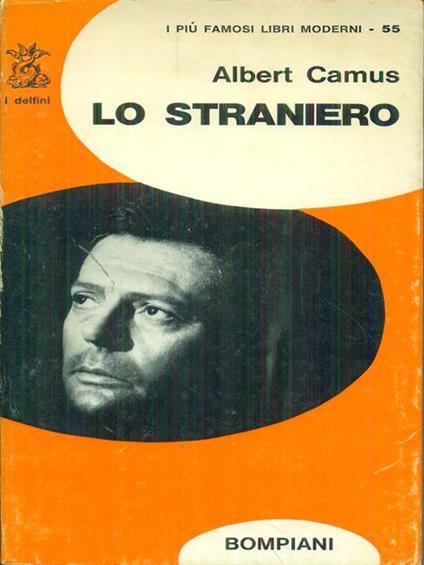 Lo straniero - Albert Camus - copertina